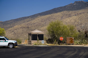 Saguaro National Park East Entrance Station Photo