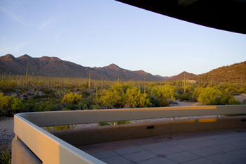 Back Porch Red Hill Visitor Center